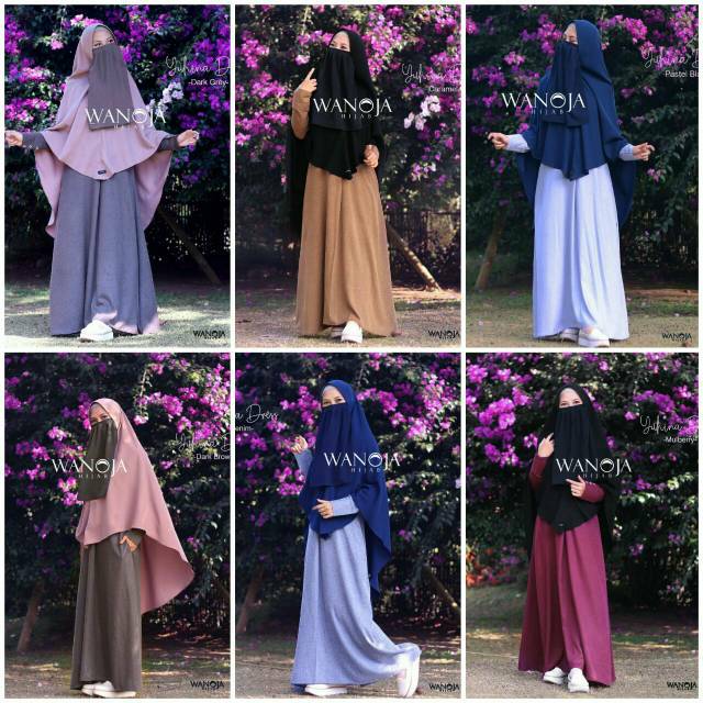 YUHINA DRESS / GAMIS WANOJA HIJAB / GAMIS BUSUI