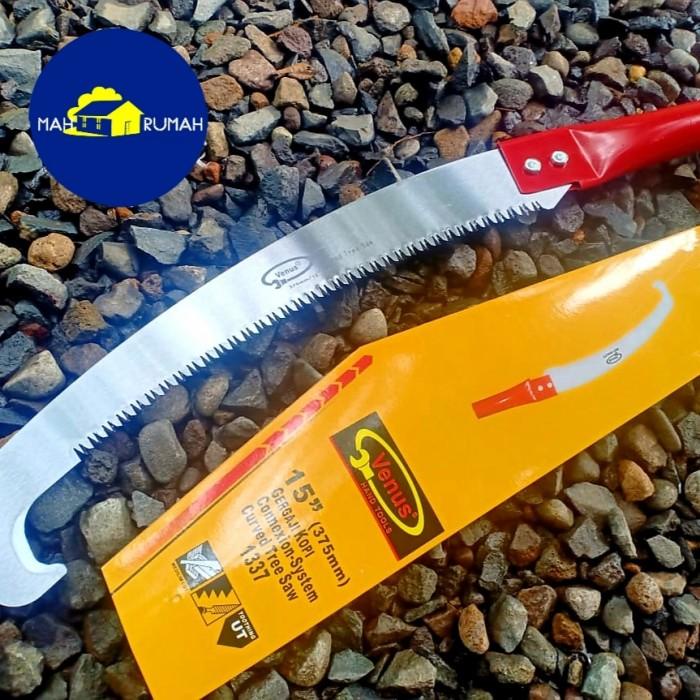 Gergaji Dahan Kayu Gg. Pipa Pohon Graji Lengkung Bengkok 15" - Venus