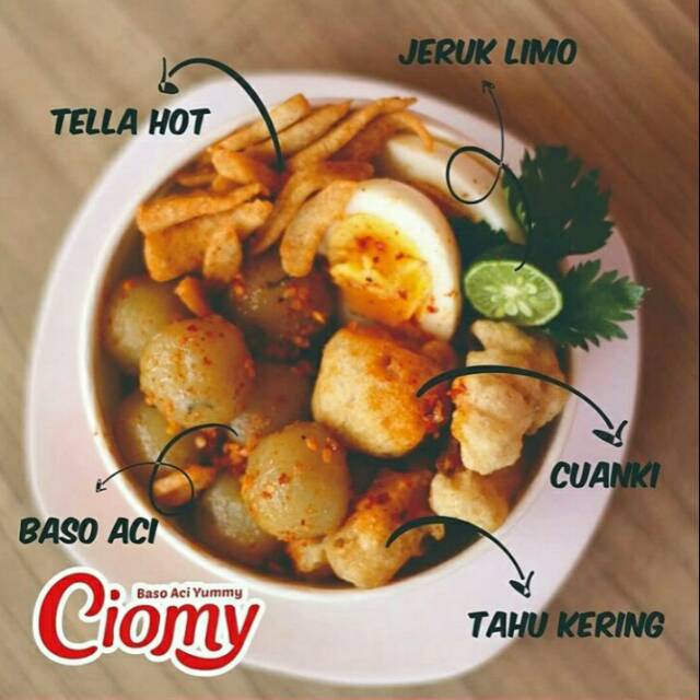 

Ciomy baso aci kuah cup