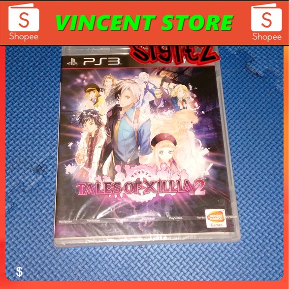 PRODUK ORIGINAL bd PS3 kaset game TALES OF XILLIA 2