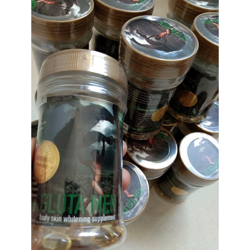 WHITENING GLUTAMEN ORIGINAL SUPLEMEN PEMUTIH KULIT TUBUH WAJAH MUKA KETIAK RIA GLUTA MEN LAPUNZEL