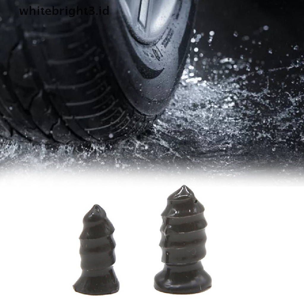 {whitebright3.id} 20pcs Vacuum Tyre Repair Nail Car Scooter Bike Universal Tubeless Rubber Nails ,