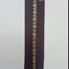 Daun Resleting (2 Arah) Besi Alloy No.5A BESI MURNI (303 Coffee) Emas Muda - Aksesoris Tas &amp; Dompet Wanita Fashion (IMPORT)