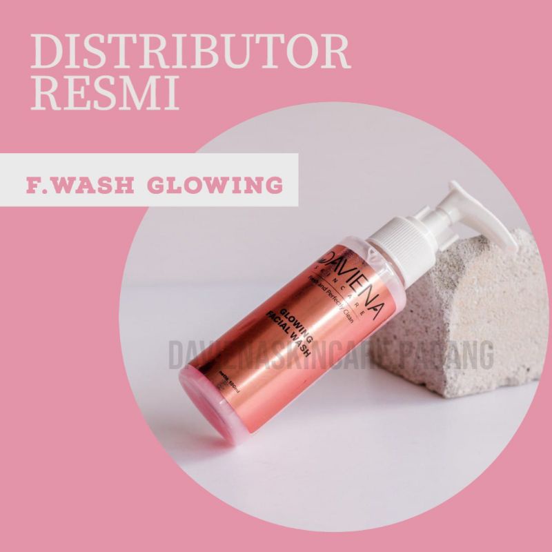 Daviena Skincare Facial Wash Glowing l official store l davienaskincare l davienaskincareofficial l davienaskincarepadang l daviena