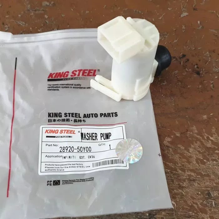 ORI Dinamo Motor pompa air kaca wiper Depan Nissan SUNNY GENESIS INFINITY tutup tabung Botol Tengki 