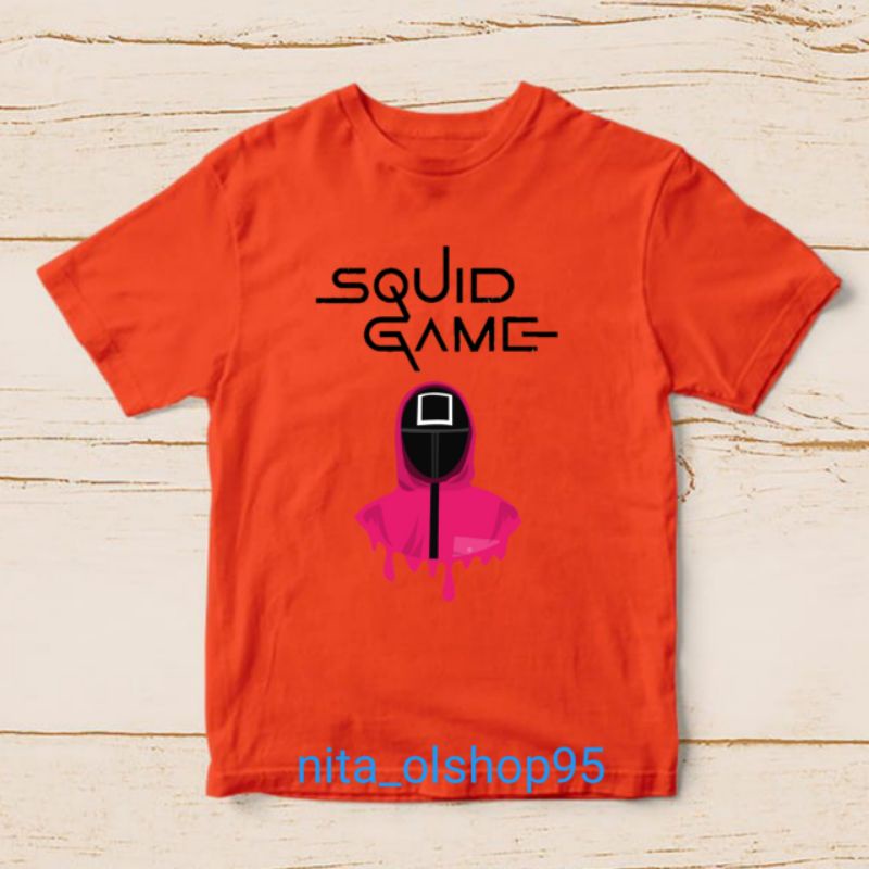 baju sequit game kaos anak karakter terlaris