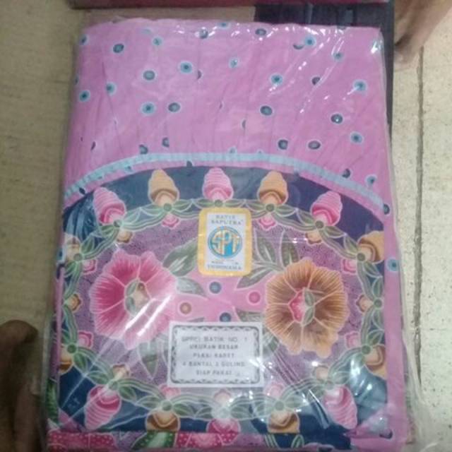 SPREI BATIK SAPUTRA KING 180X200
