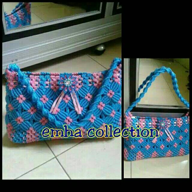 💣OPEN PO CEPAT 💣JATENG TAS HANDMADE TALI KUR MOTIF WARNA MERAH TAS SELEMPANG TAS KERJA WANITA top
