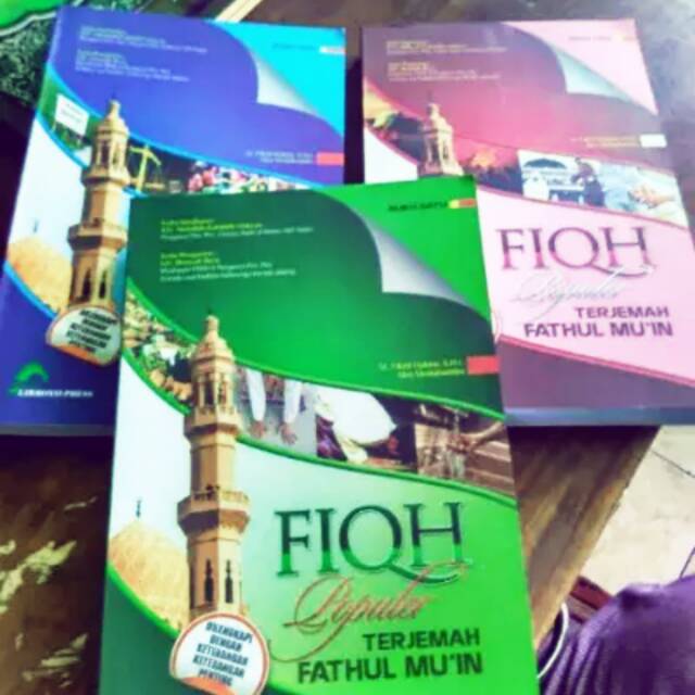 Terjemah Kitab Fathul Mu'in Muin 3 Jilid Fiqih Populer Lengkap