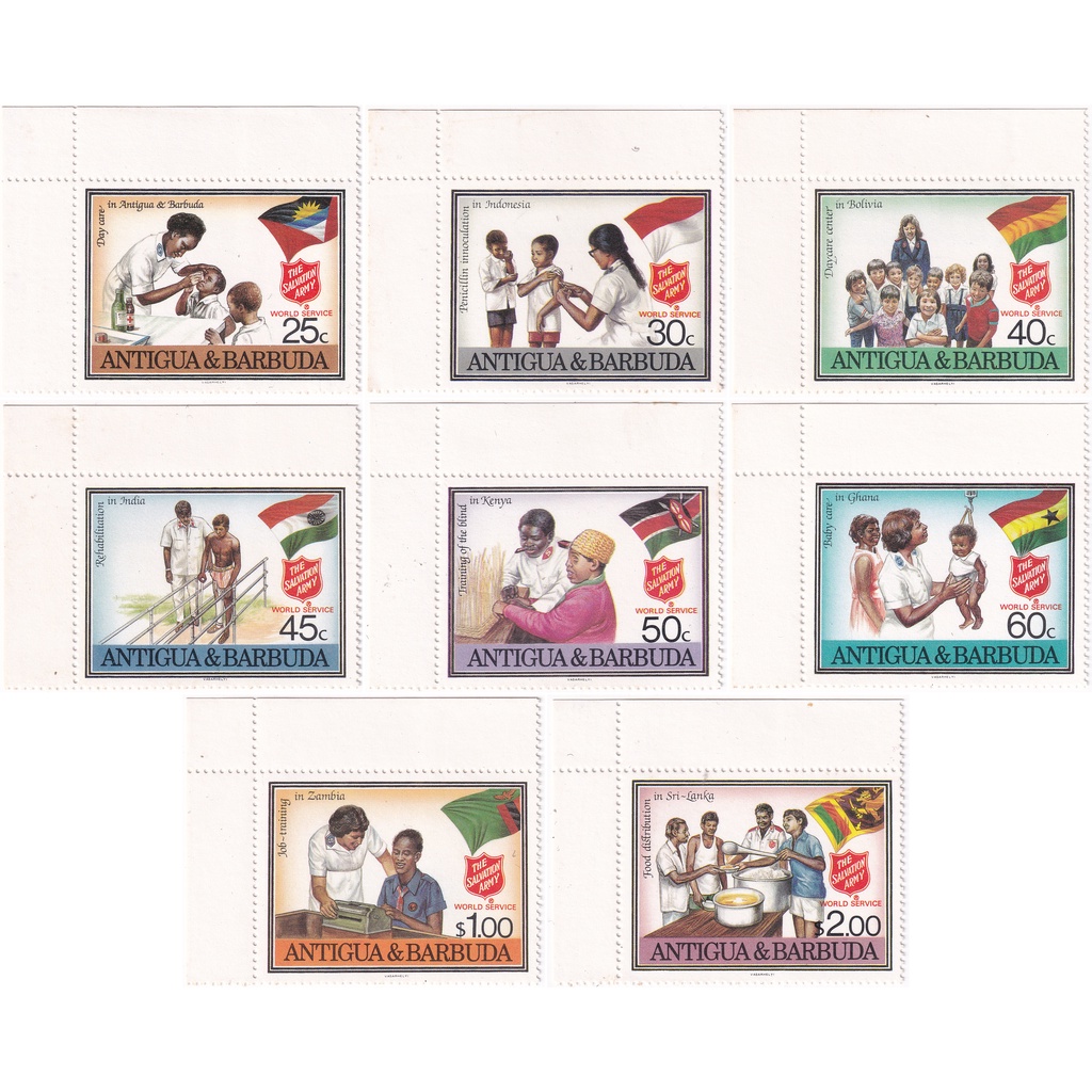 

Prangko Antigua And Barbuda 1988 - Salvation Army's Community Service
