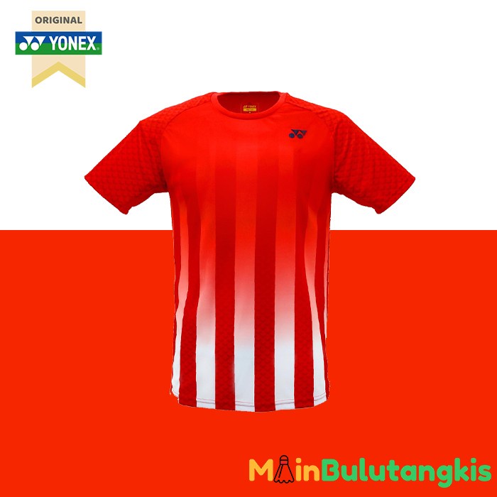 Kaos Badminton / Jersey Yonex Minion 1807 COC Fiery Red Original