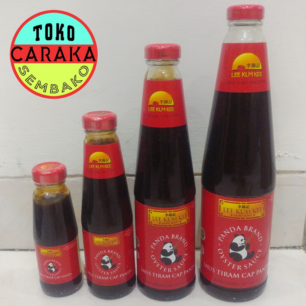 

Saus Tiram Lee Kum Kee 255g - Cap Panda - Oyster Sauce Saos (sedang)