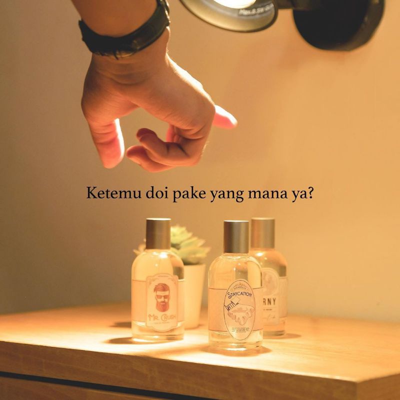 PARFUME SCENTPLUS MR. CRUSH - ORIGINAL EAU DE PARFUME 35ML PEMIKAT PASANAGAN