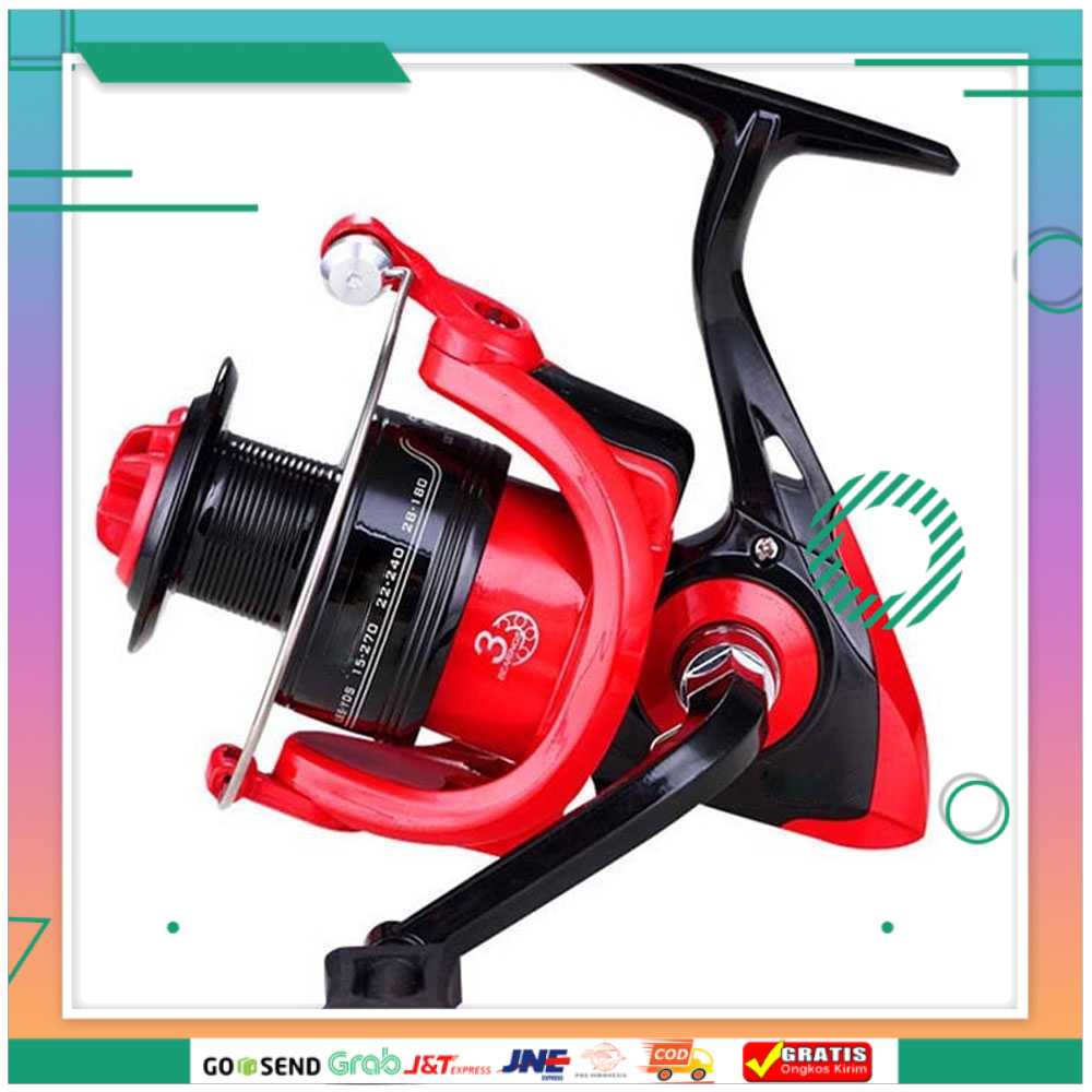 (BISA COD) FTIHSHPLIEYUWANG Reel Pancing 12+1 Ball Bearing 5.0:1