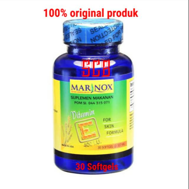 Marinox Vitamin E 400IU - Isi 30 Softgels