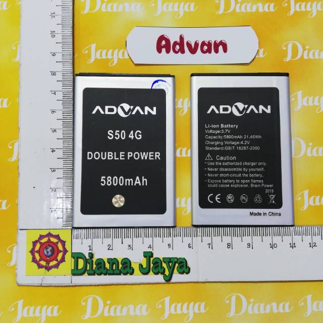 Baterai Advan S50 4G