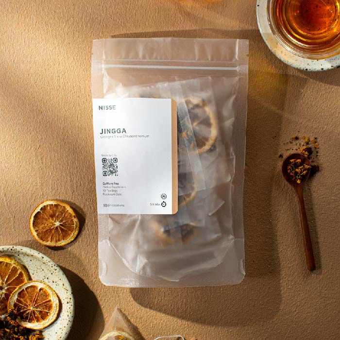 

NISSE JINGGA Herbal Tea Orange Snow Chrysanthemum TEH HERBAL