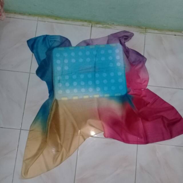 Mezora segiempat, scarf mezora