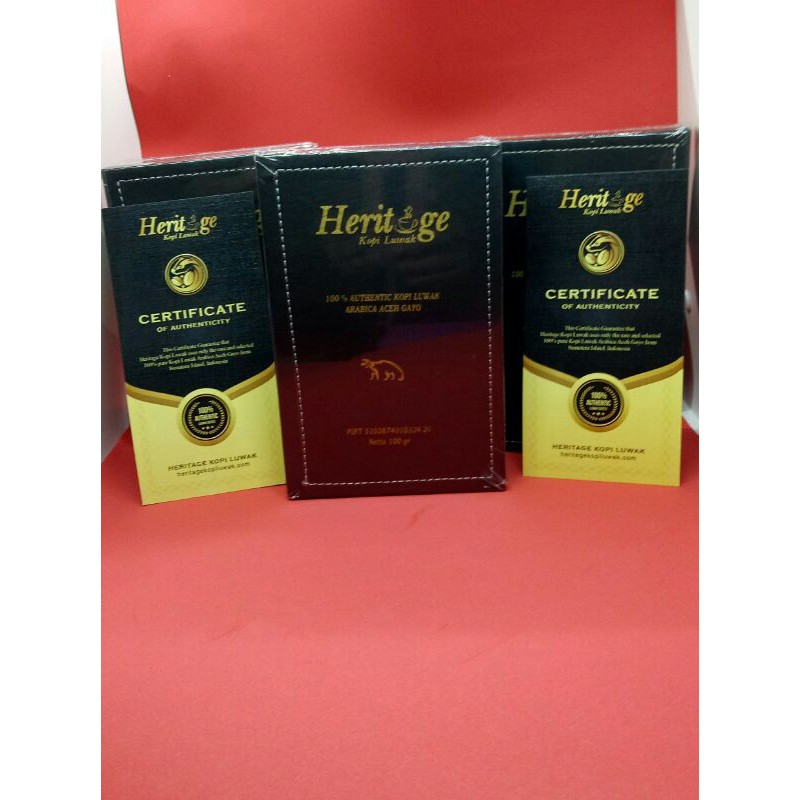 Kopi Luwak Asli Gayo Gift Box 100gr