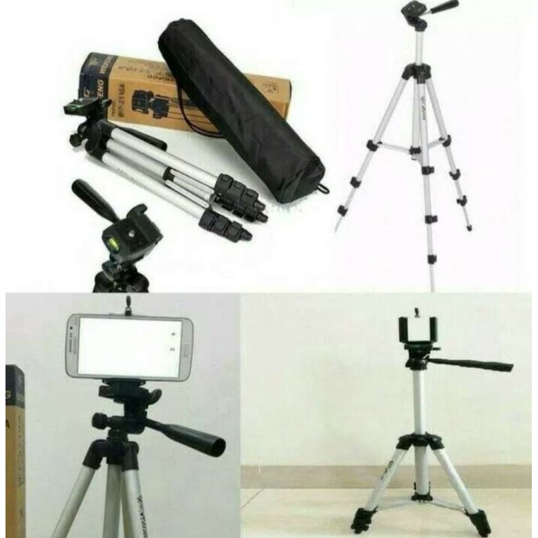 TRIPOD 3110 TRIPOD KAMERA TRIPOD HP TINGGI 1M -- PELANGI ACCESORIES 88