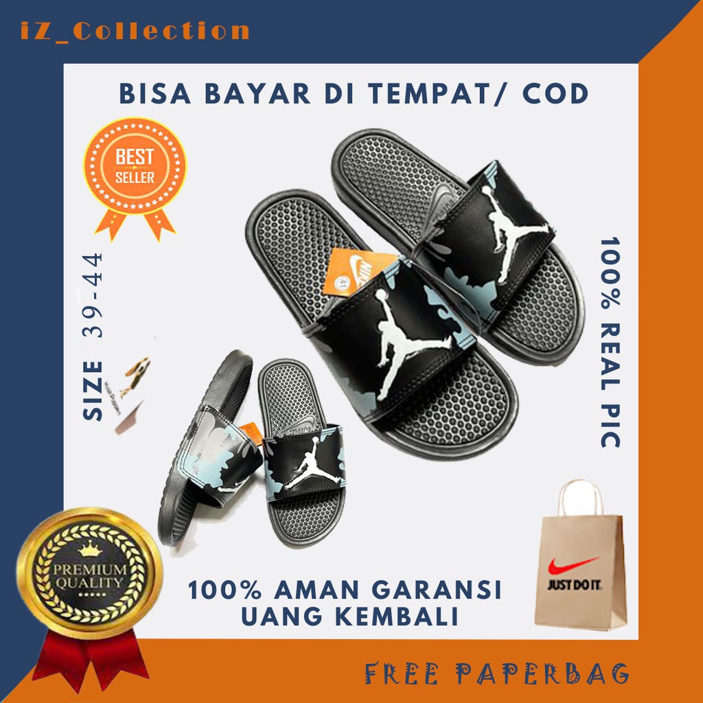 Sandal | Sendal Slide Selop Slop on Karet Nike Pria Wanita | C03