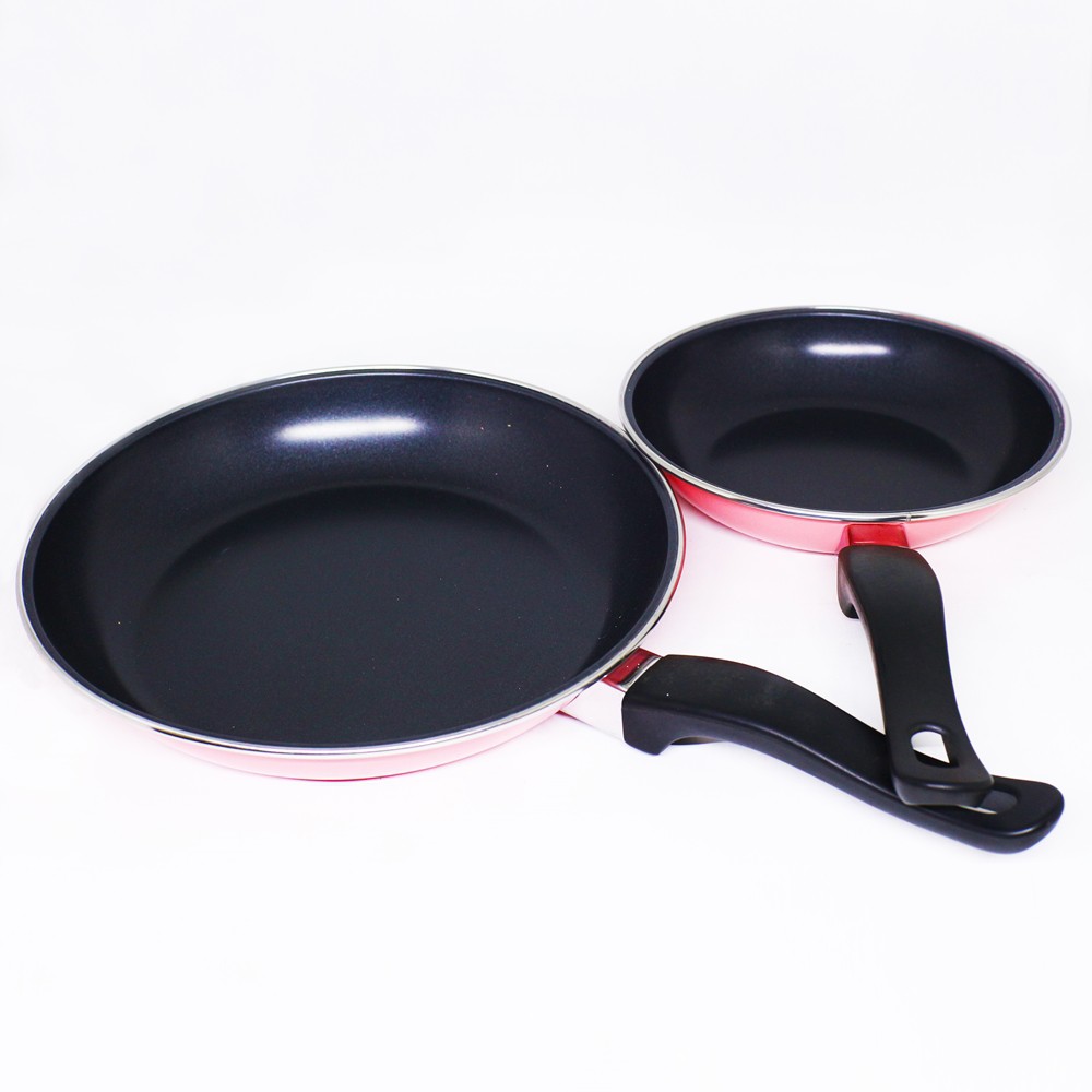 Frypan Warna Maspion Fancy 2 pcs - 18 cm dan 23 cm