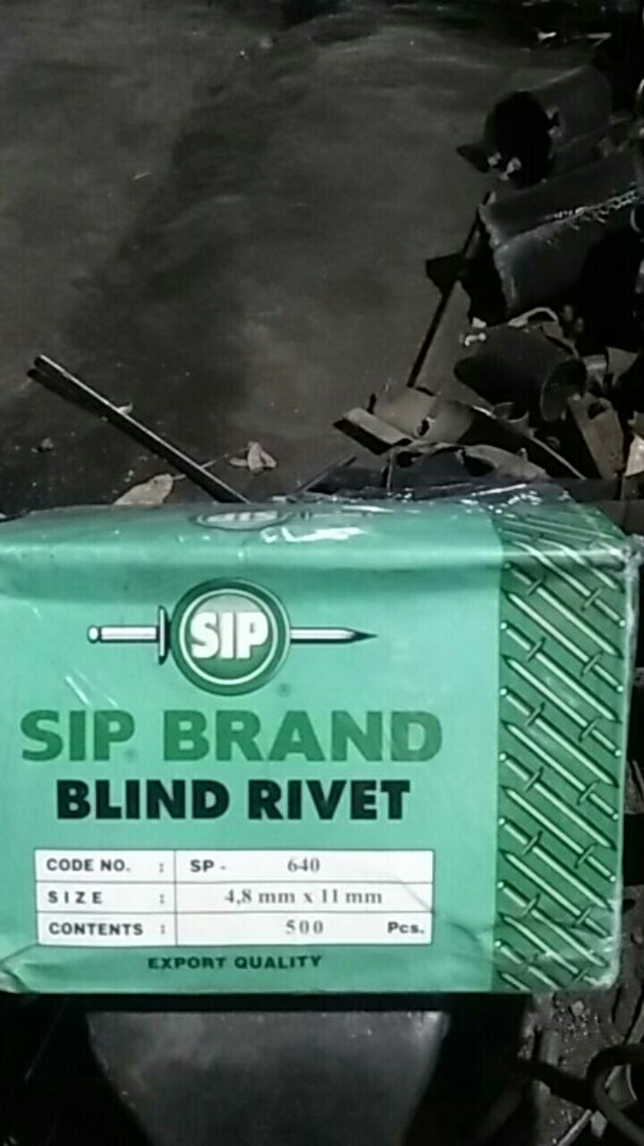 Paku Rivet Sip 640 4.8mm X 11mm
