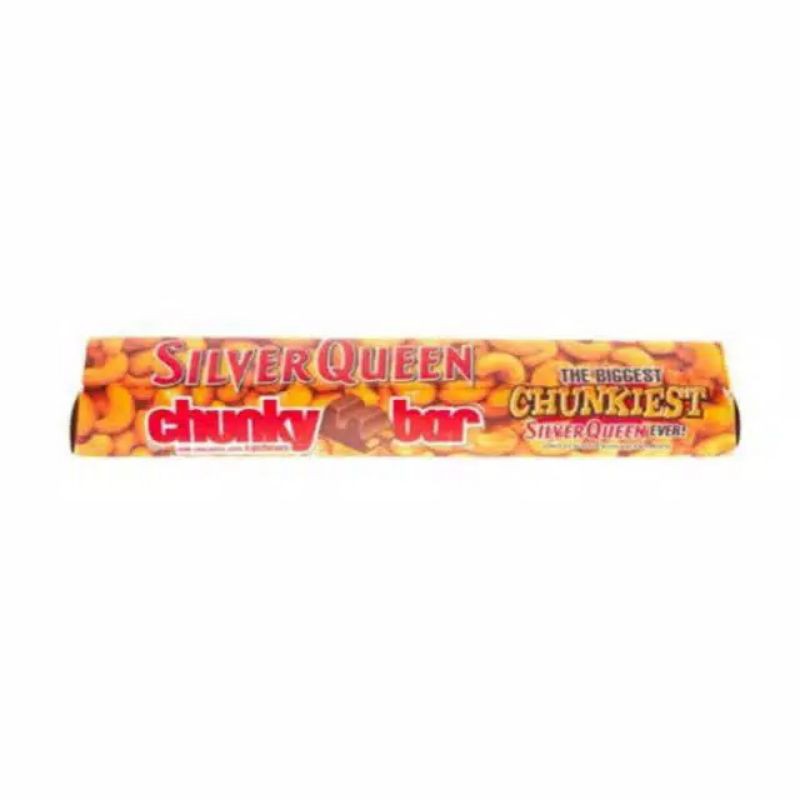 

Silverqueen Chunky Bar 100gr - Cokelat Silver Queen ChunkyBar 100 gr