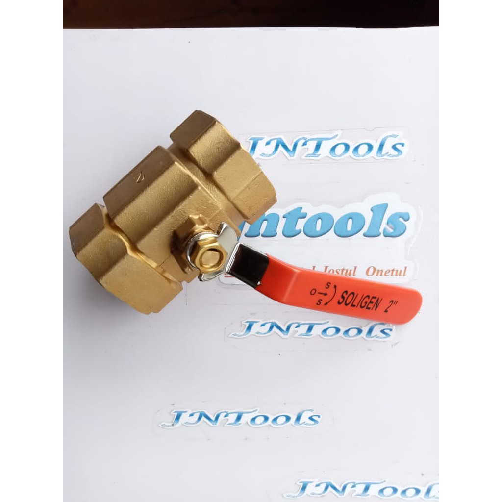 Stop Kran Kuningan Ballvalve Kuningan 2 Inch