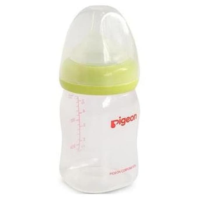 *BEST SELLER* Pigeon Botol Wide Neck Wideneck Peristaltic Plus Nipple Botol Bayi Asi 160ml 160 ml