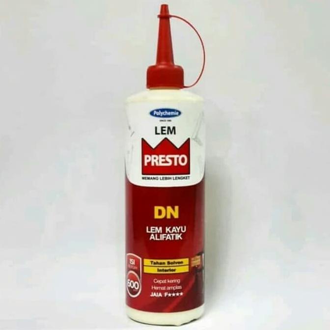 

Lem Kayu Presto Dn 600 Gram Lem Kayu Alifatik Cepat Kering