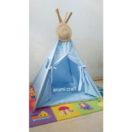 tenda anak (teepee tent)