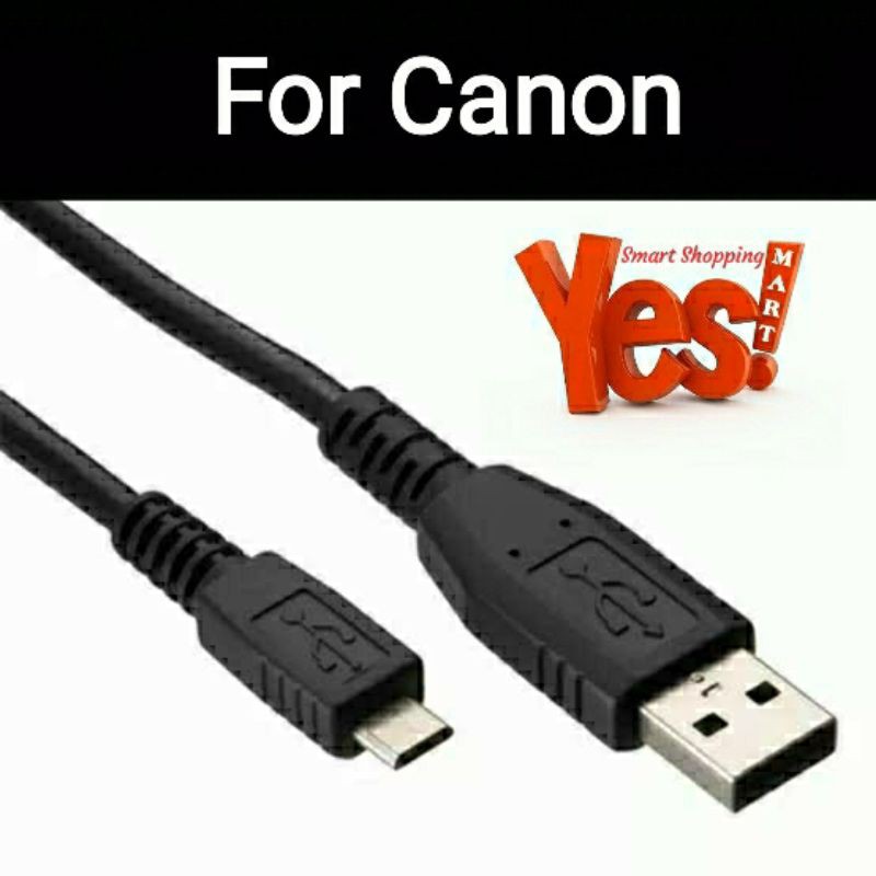 Kabel USB Data Kamera Canon M5, M6, M50, G7X II, G9X