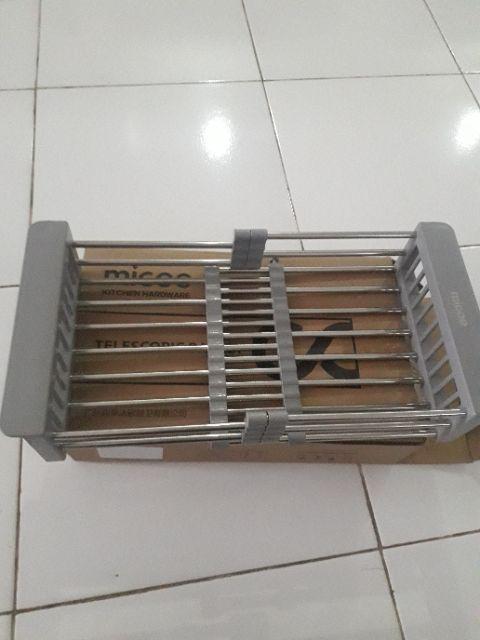 Micoe Keranjang Gantung Wastafel  Cuci Piring Stainless 