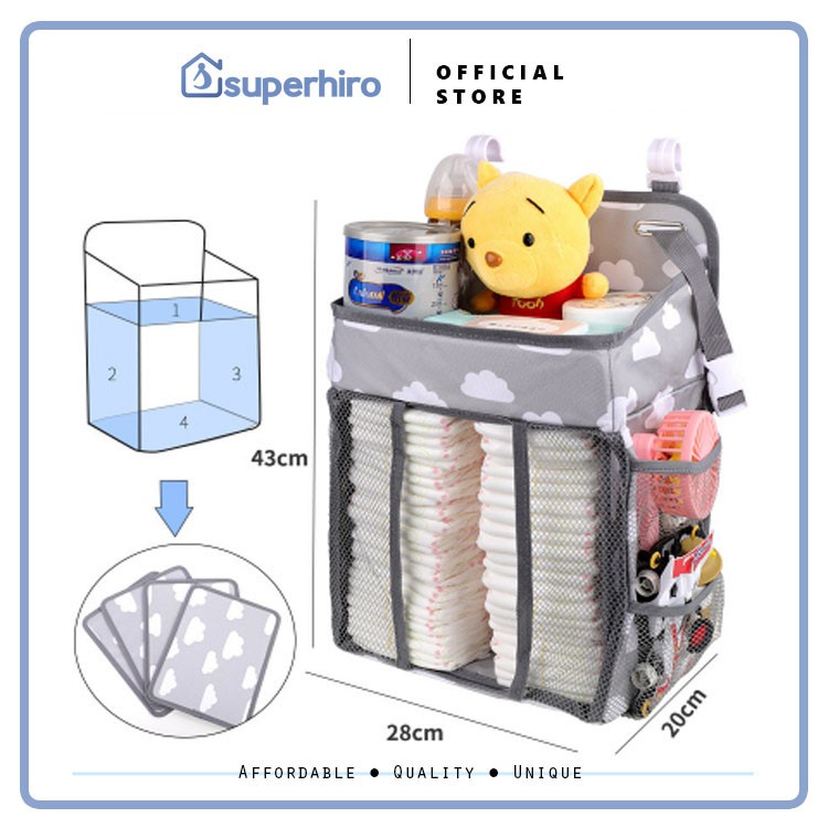 Multipurpose Bag / Tas Bayi Multifungsi Organizer Diapers Bag Baby Box