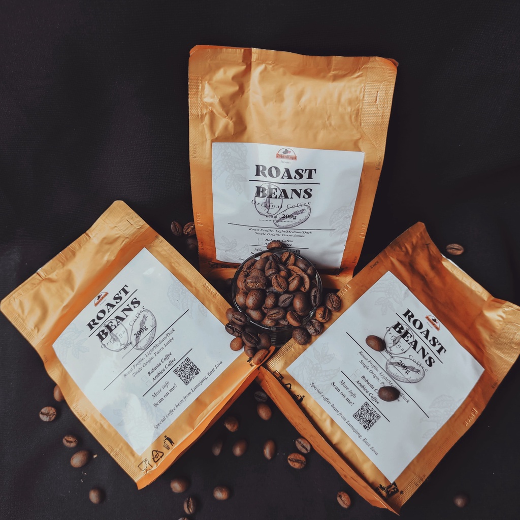 

jajankopi - KOPI SPECIAL PREMIUM ROBUSTA ARABICA 200G ROAST / BUBUK / BIJI