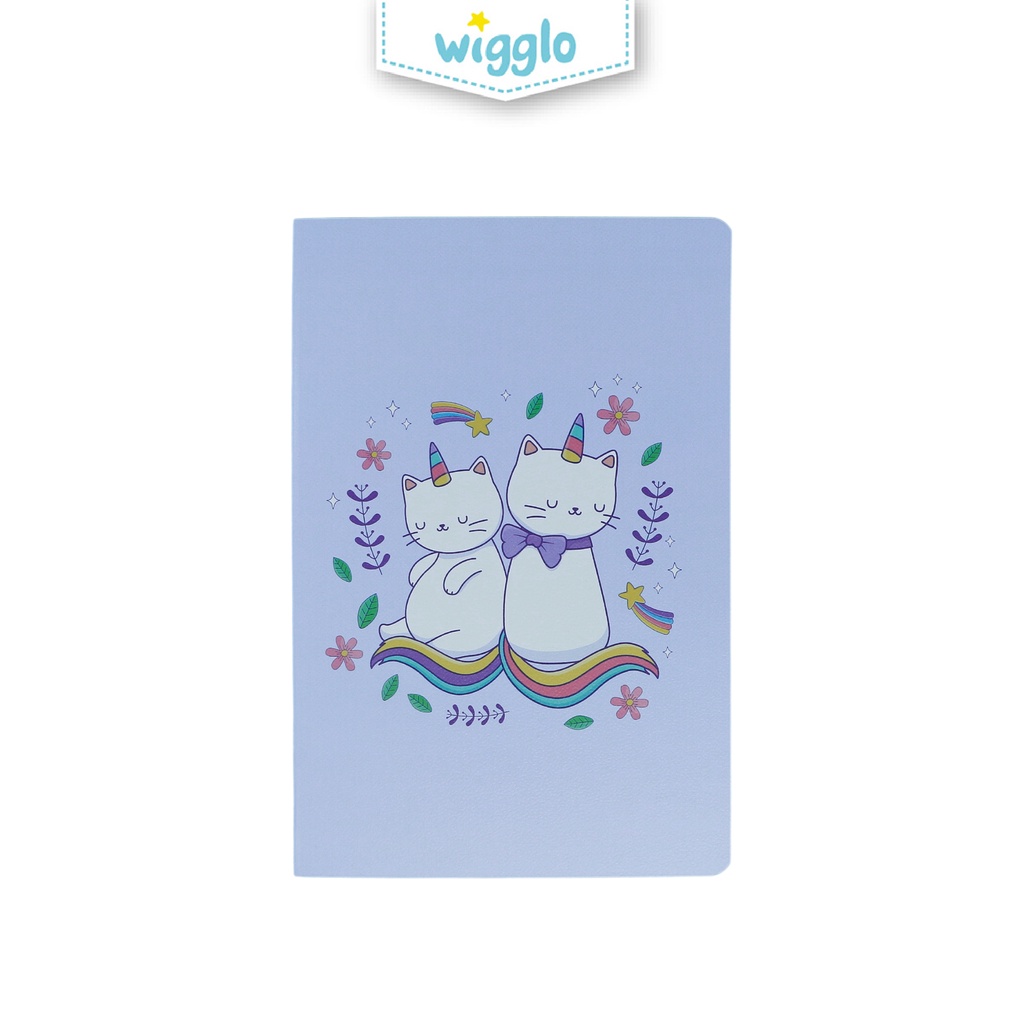 

Wigglo Notebook Caticorn Blue