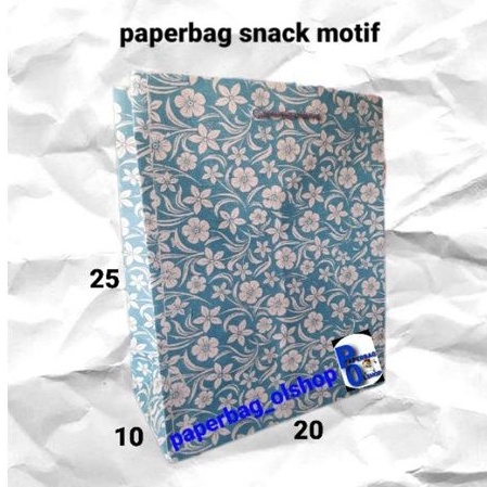

paperbag snack motif (20×10×25)