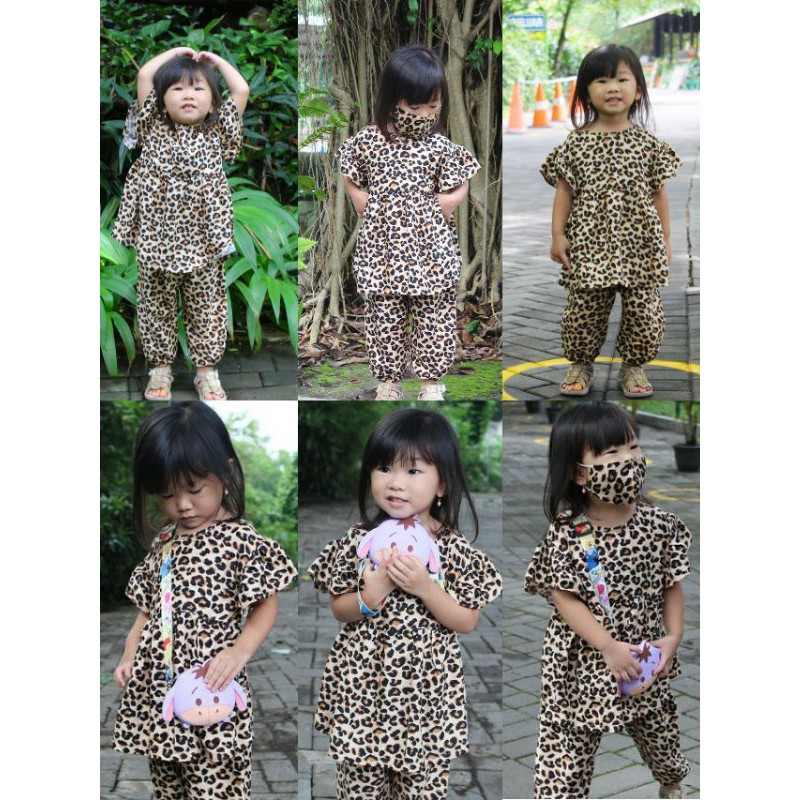 Setelan Anak Perempuan bahan Rayon Premium &quot;Selina Set&quot;