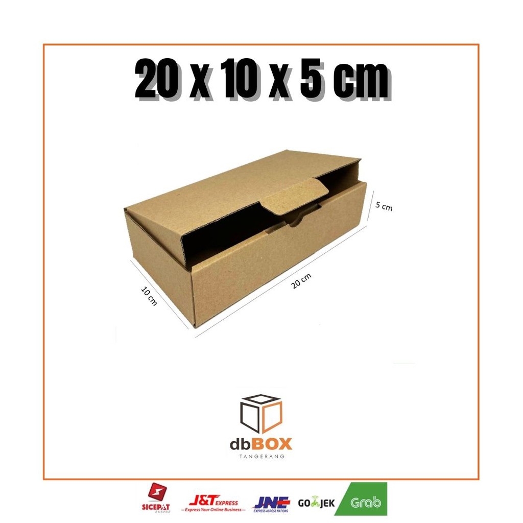 Kardus 20x10x5 cm | Box Die Cut dan Easy Usage | Box Kue Tart | Box Aksesoris-1