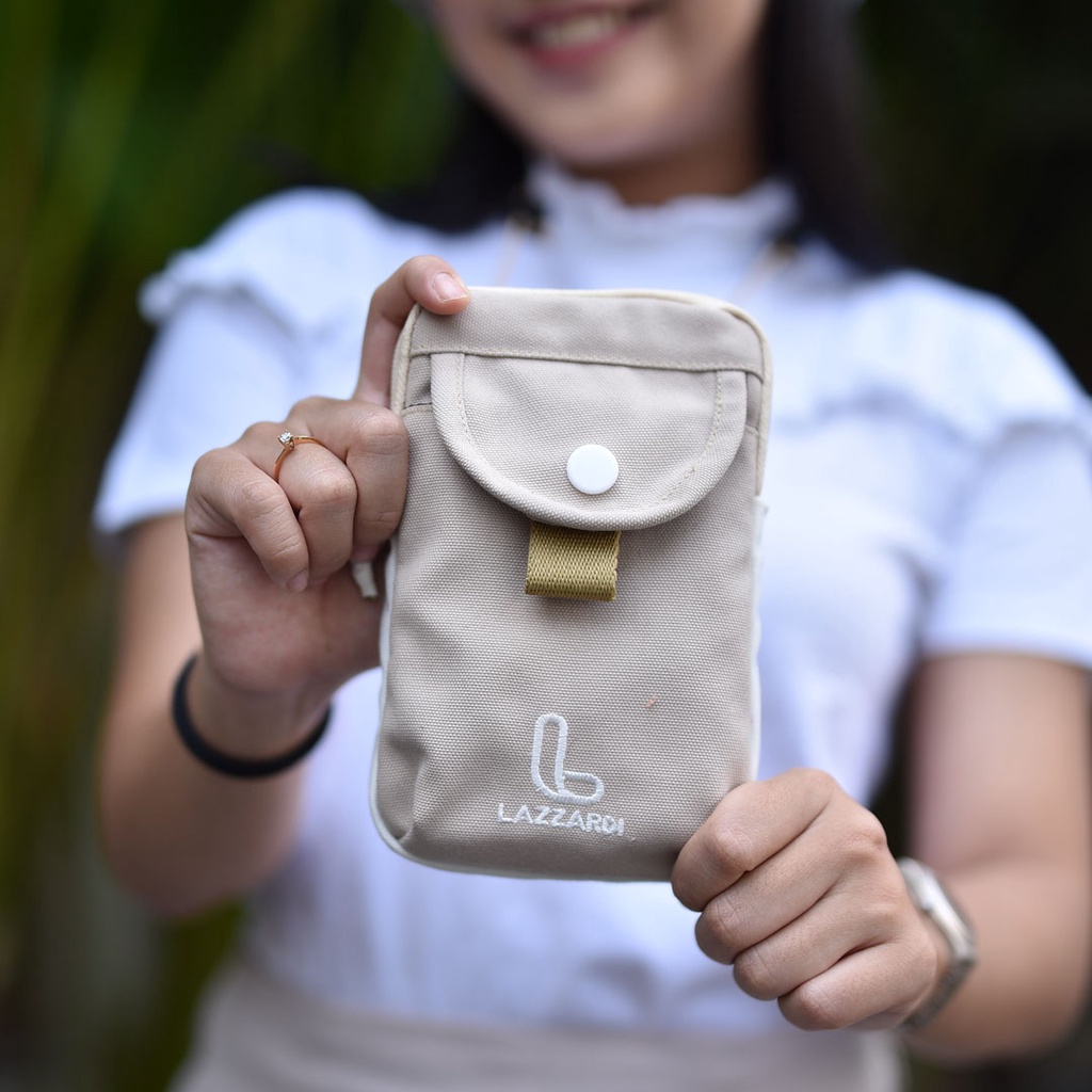 EVE LATTE |ManNeedMe X LAZZARDI| Tas HP Wanita Sling Bag Tas Selempang Handphone ORIGINAL