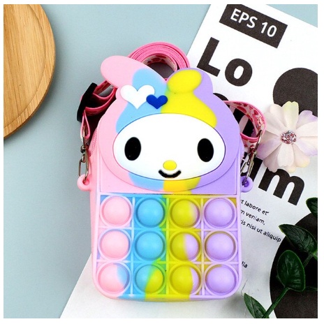 TAS POP IT ANAK ANAK MELODY / TAS SELEMPANG POP IT ANAK / TAS POP IT ANAK TERMURAH P-030