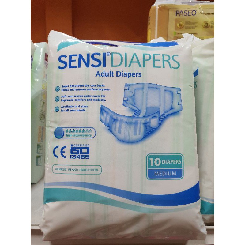 SENSI DIAPERS Adult Diapers Medium