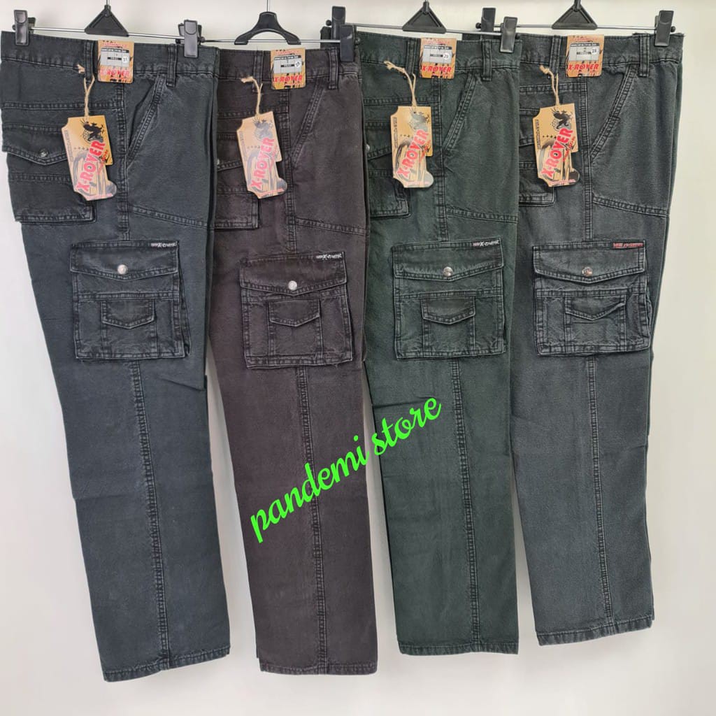 Celana panjang cargo levis celana cargo denim import terbaru good quallty