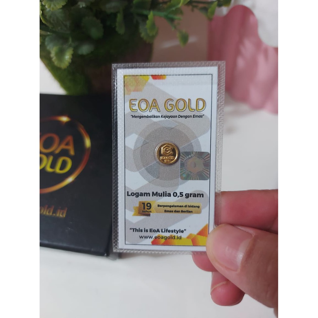 Logam Mulia EOA GOLD 0,5 Gram