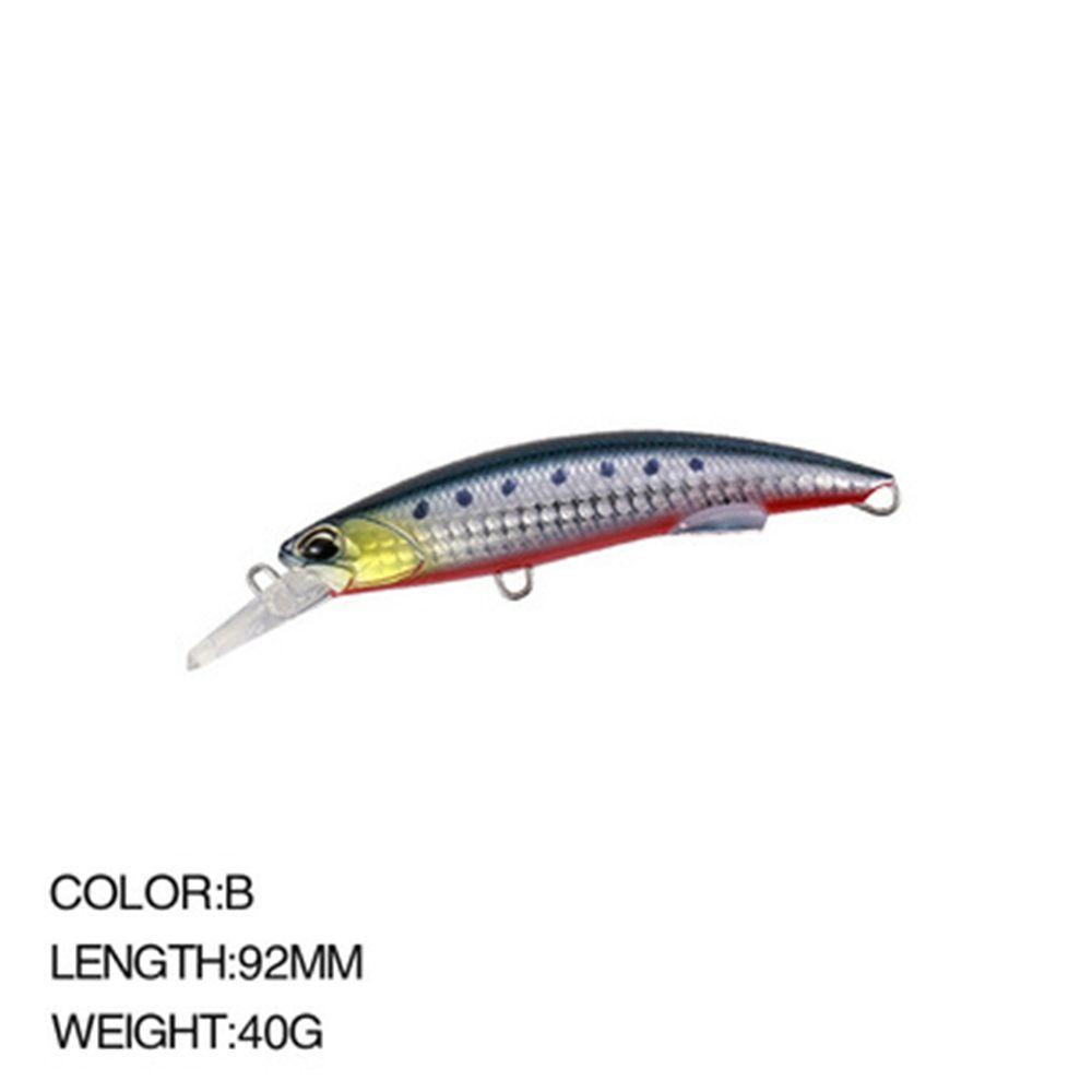 Solighter Umpan Pancing Crankbait Bentuk Ikan Kecil 92mm / 40g Untuk Musim Dingin