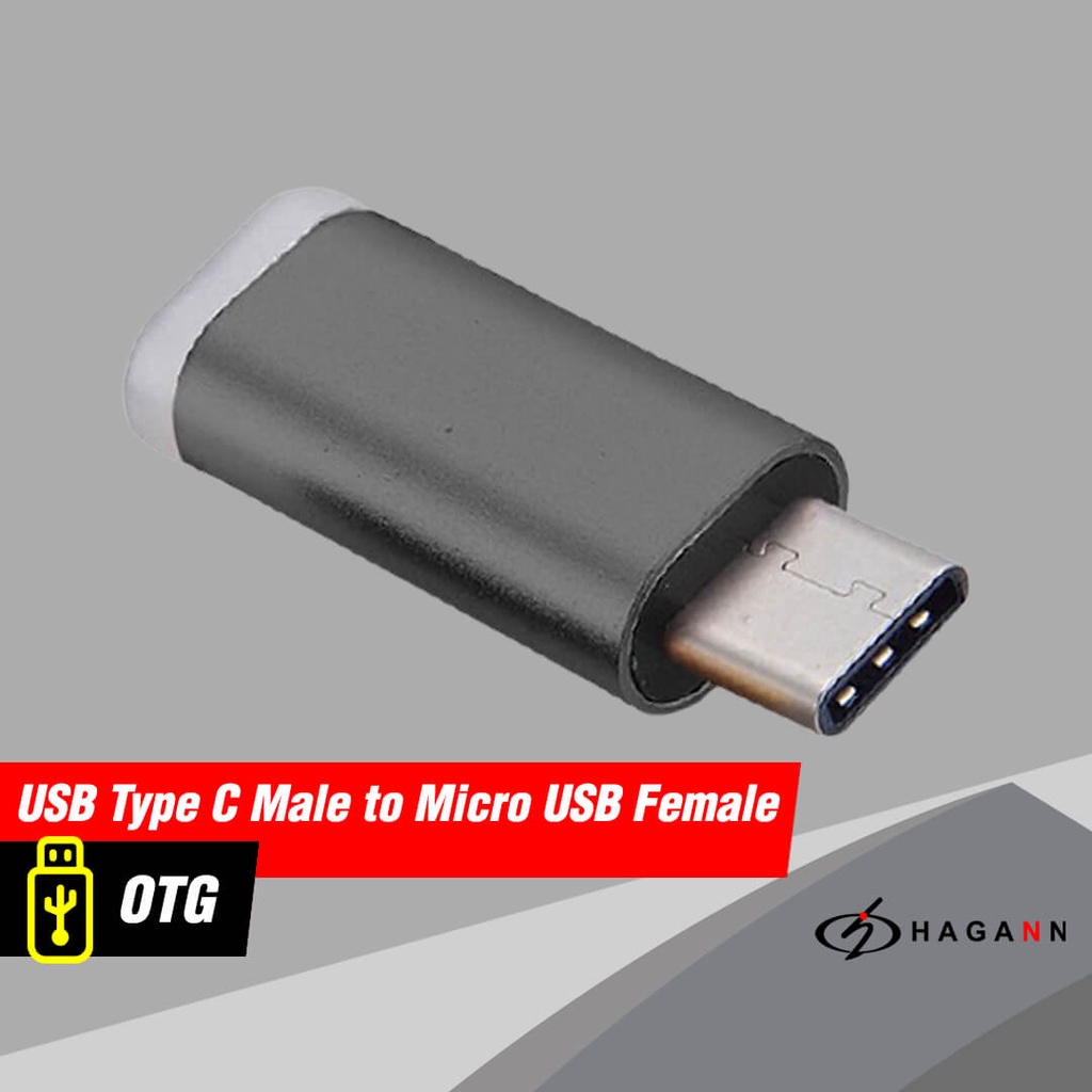 Type C Male To Micro USB Female OTG Adapter Converter Mini Connector