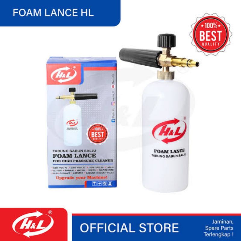 Tabung Salju HL Snow Wash