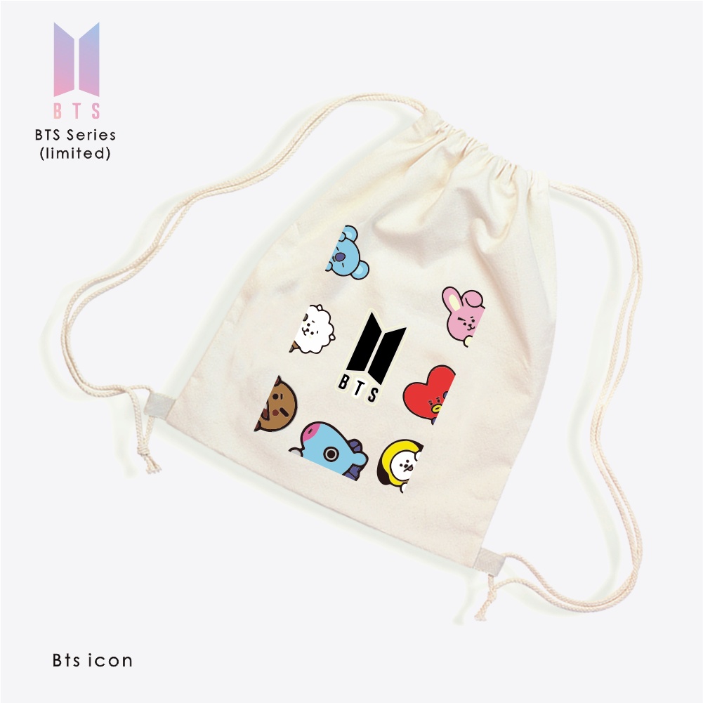 Stringbag / Tas serut Kpop Bts V jungkook RM j Hope jin