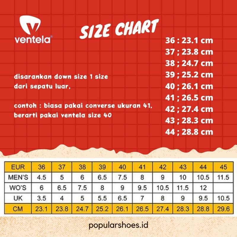 SEPATU VENTELA BASIC LOW Black Natural ®️ ORIGINAL TOP SELLER / Vantella / Ventela Shoes